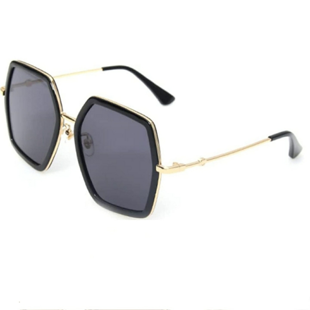 Oversized Geometric Sunglasses for Women